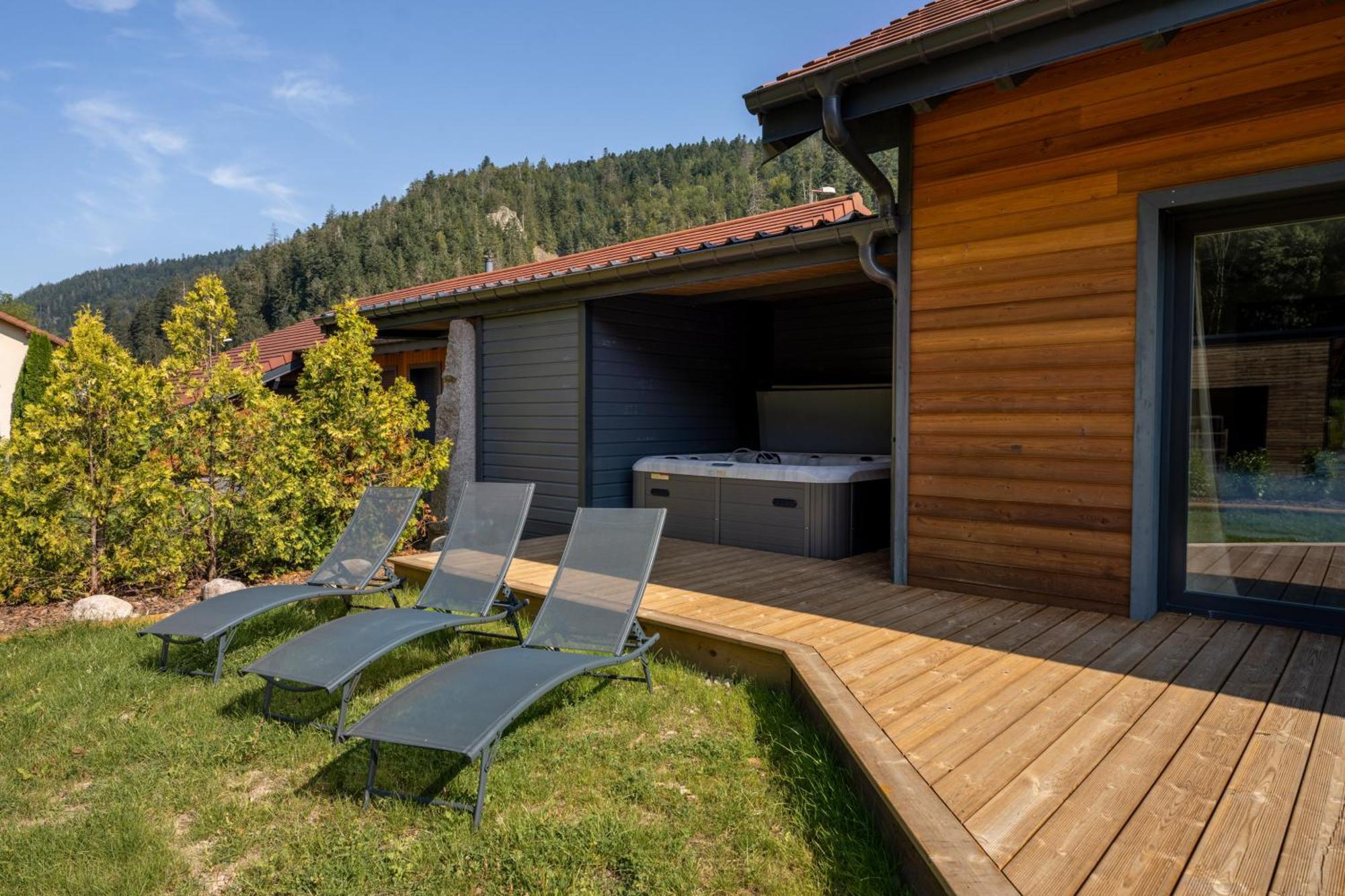 Chalet Nemesia Avec Spa A Gerardmer Exterior photo