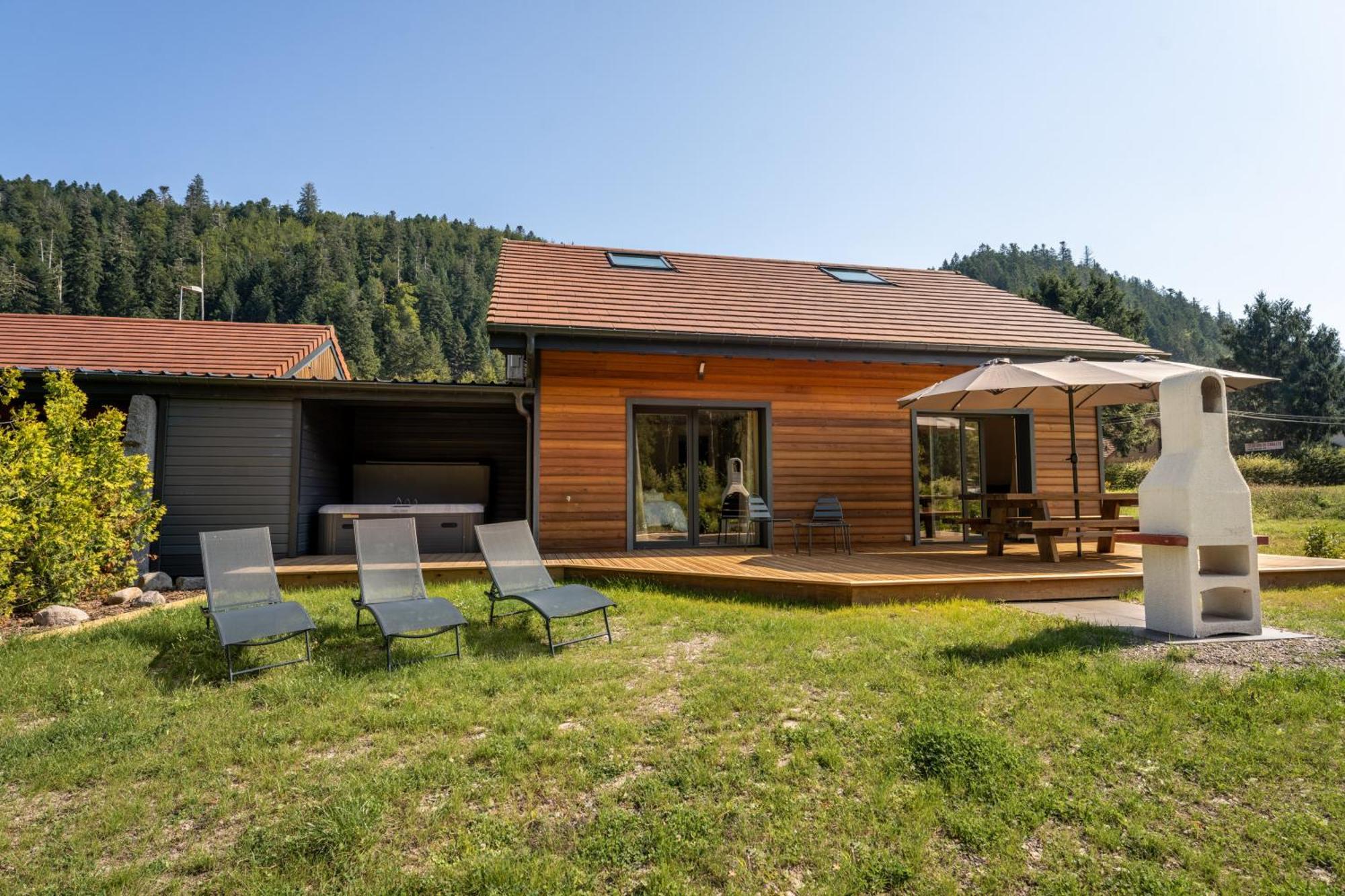 Chalet Nemesia Avec Spa A Gerardmer Exterior photo
